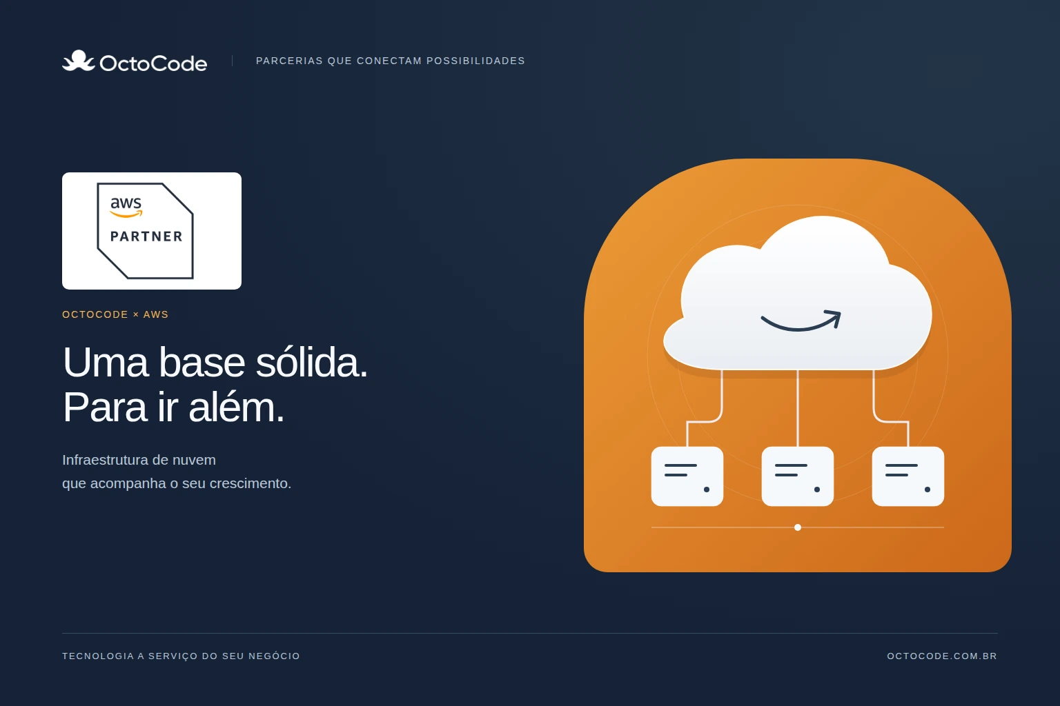 OctoCode × AWS — Infraestrutura para evoluir